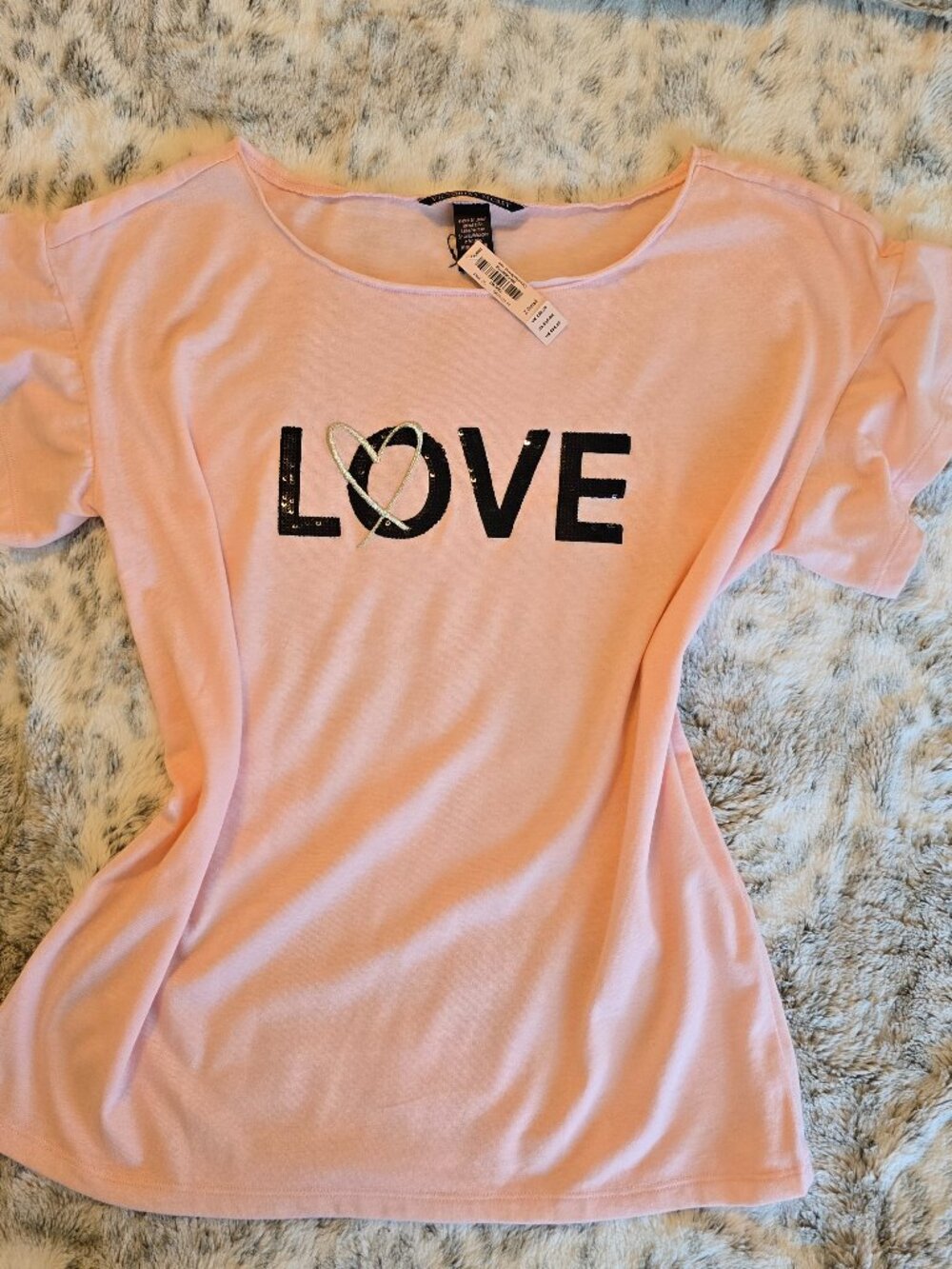 NWT Victoria's Secret Pink Love Top, Size XS